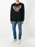 eagle patch sweatshirt