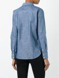 embroidered denim shirt