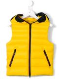 masked padded gilet