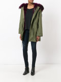 fur trim parka 