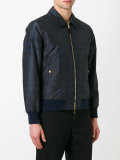 plaid bomber jacket