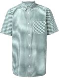 checked shortsleeved shirt