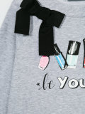 girls print sweatshirt 