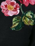 sequinned flower cardigan 