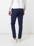 pleated skinny chinos