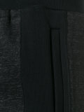 contrast-band track trousers