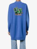 animal intarsia cardigan