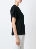 ruffled sleeve top