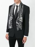 paisley print scarf