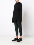 wrap hoodie