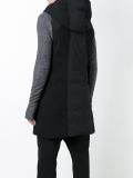 sleeveless padded coat 