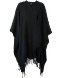large checked detail scarf