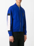 logo patch bomber jacket