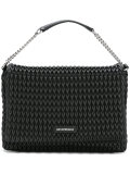textured shoulder bag 