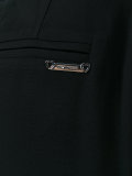 slit cuff cropped trousers
