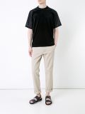 半透明插肩式衣袖T恤