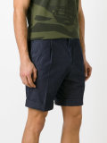 knee-length shorts