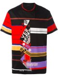 abstract stripe T-shirt