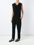 draped jumpsuit