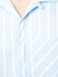 vertical-stripe shirt