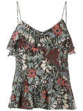 silk floral top