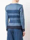 denim peplum jacket