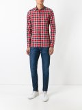 checked flannel shirt