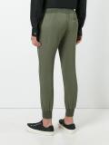 cropped tapered track pants