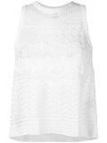 textured tank top