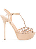 embellished platform sandals 