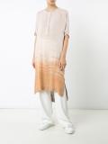 dip-dye print tunic