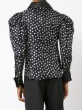 oversize shoulder dot shirt