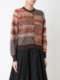 multi-pattern cardigan