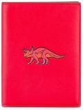 dinosaur print passport case