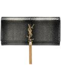 'Classic Monogram' tassel clutch