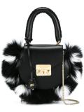 chain strap mini tote