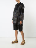 oversized printed dress