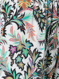 printed cropped trousers 