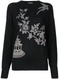 floral pattern jumper