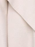 draped blanket coat 