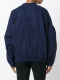 drawstring bomber jacket