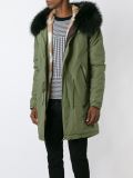 raccoon fur collar parka