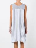 striped patchwork dress