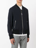 zipped pockets bomber jacket