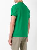 tiger embroidered polo shirt
