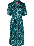 Giacinto Printed Silk Wrap Dress