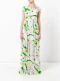 abstract print dress 