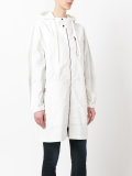 zip-up raincoat