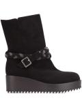 braided strap boots 