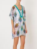 animal print beach dress
